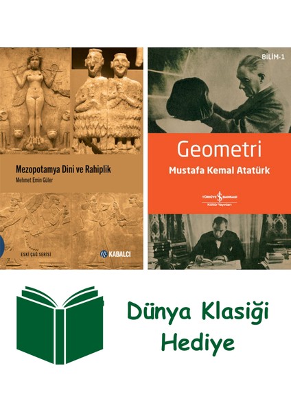Mezopotamya Dini ve Rahiplik + Geometri + Dünya Klasiği Hediye