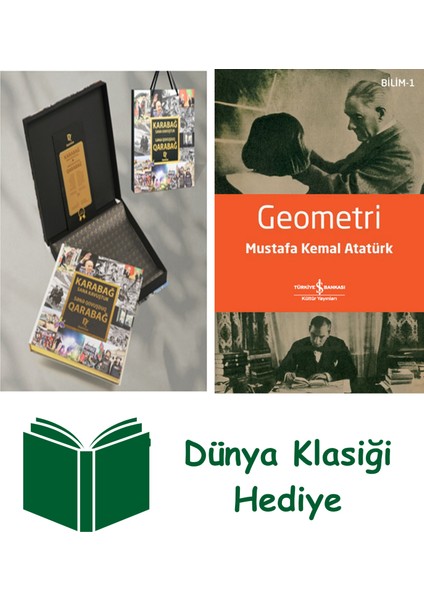 Karabağ Sana Kavuştuk (Ciltli) + Geometri + Dünya Klasiği Hediye