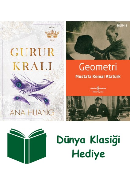 Gurur Kralı + Geometri + Dünya Klasiği Hediye