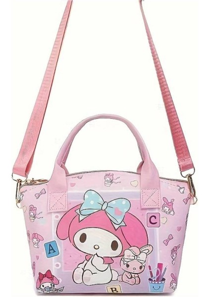 Çocuk Küçük Boy Omuz Çantası My Melody Figürlü AD10237