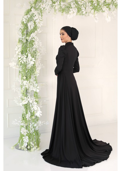 Tesettür Düğüm Abiye modelleri