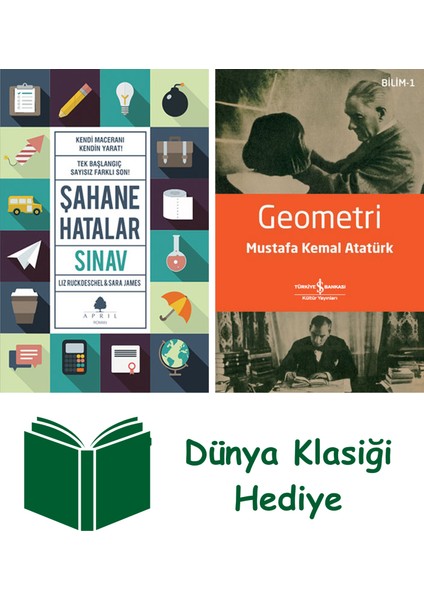 Şahane Hatalar 6 - Sınav + Geometri + Dünya Klasiği Hediye