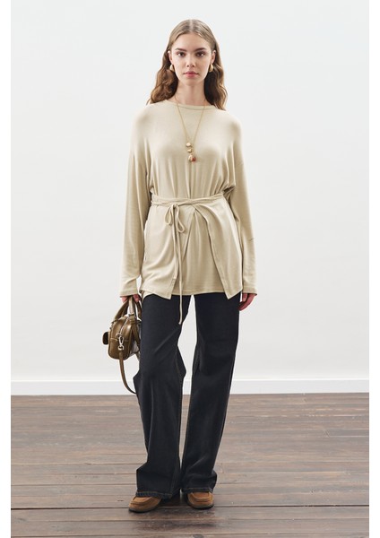 Beli Bağlama Tasarımlı Bluz Taş fırsatları