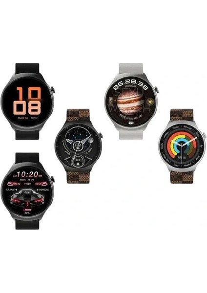 Yeni Nesil Akıllı Saat Çağrı Cevaplayabilen Plastik 47 mm Uyumlu Kordon modelleri