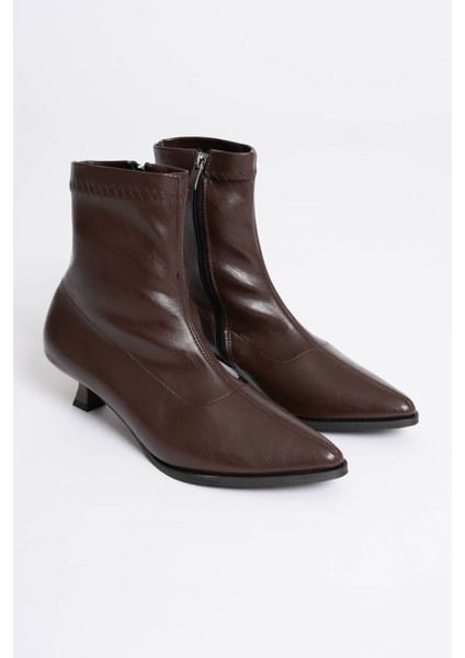 Ariana Kadın Acı Kahve Topuklu Bot modelleri