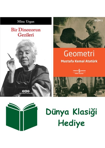 Bir Dinozorun Gezileri + Geometri + Dünya Klasiği Hediye