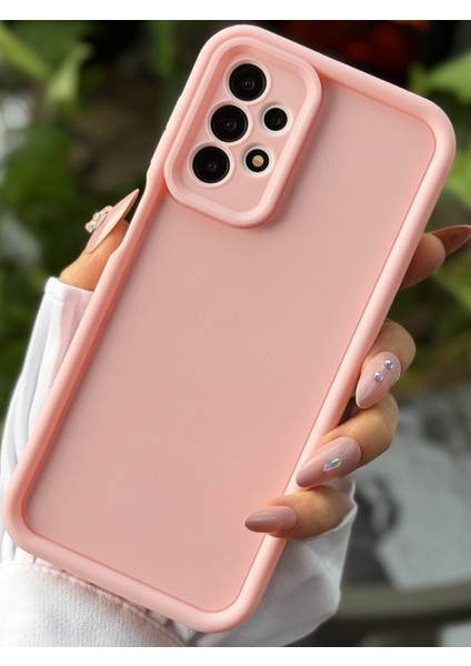 Galaxy A23 Uyumlu Mat Lansman Parmak Izi Bırakmaz Esnek Silikon Kılıf fiyatları