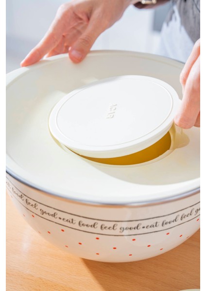 Feel Good Emaye Rendeli Karıştırma Kabı - 30 cm modelleri