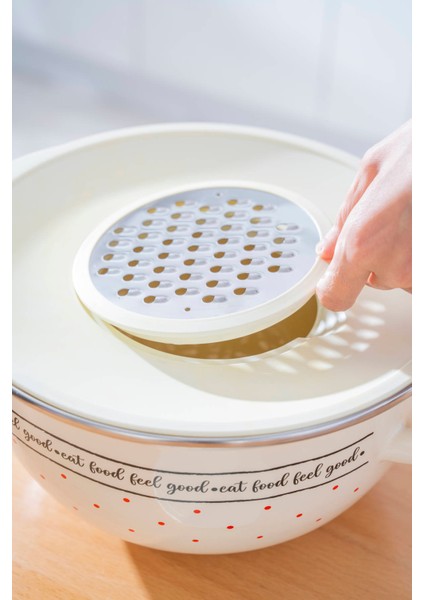 Feel Good Emaye Rendeli Karıştırma Kabı - 30 cm fırsatları