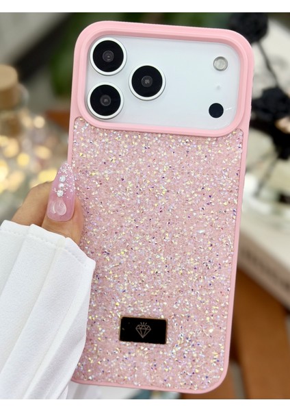 Iphone 17 Promax Uyumlu Elmas Tasarımlı Taşlı Işıltılı Parlak Pırlanta Kılıf fiyatları