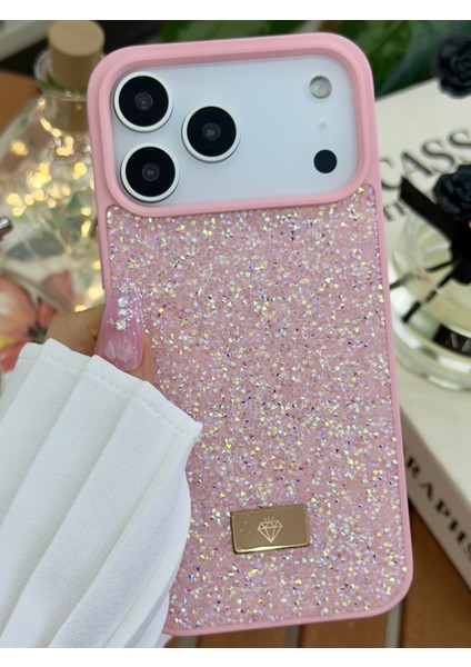 Iphone 17 Promax Uyumlu Elmas Tasarımlı Taşlı Işıltılı Parlak Pırlanta Kılıf fırsatları