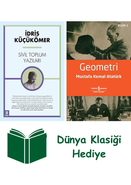 Sivil Toplum Yazıları + Geometri + Dünya Klasiği Hediye