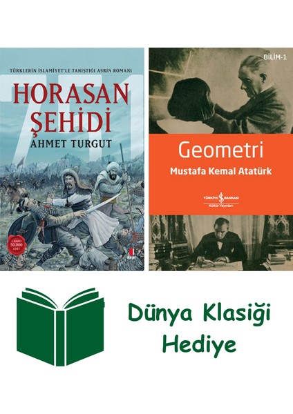 Horasan Şehidi + Geometri + Dünya Klasiği Hediye