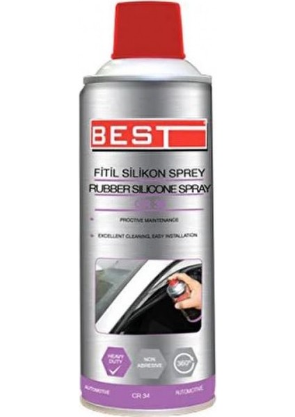 Cr 34 Otomobil Fitil Silikon Spreyi 400ML