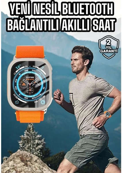 Akıllı Saat Uyku ve Spor Takibi Yeni Nesil Bluetooth Bağlantılı Amoled Ekran