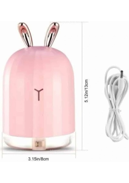 LED Işıklı Hava Nemlendirici Buhar Makinesi Dekoratif Aromaterapi indirimleri