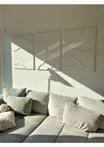 10 Metre Beyaz Bant Tablo Dekorasyon Bandı Kendinden Yapışkanlı Tuval Dekorasyon Fitili