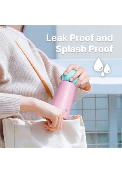 Mollcity Paslanmaz Çelik (304) Şık Küçük Matara Içecekleri 12 Saat Sıcak, 24 Saat Soğuk Tutar 350ML fiyatları