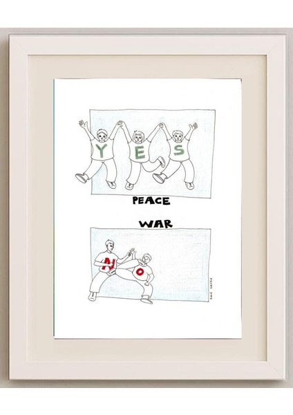 Susanto 29X21CM Orijinal Karikatür Tablo fırsatları