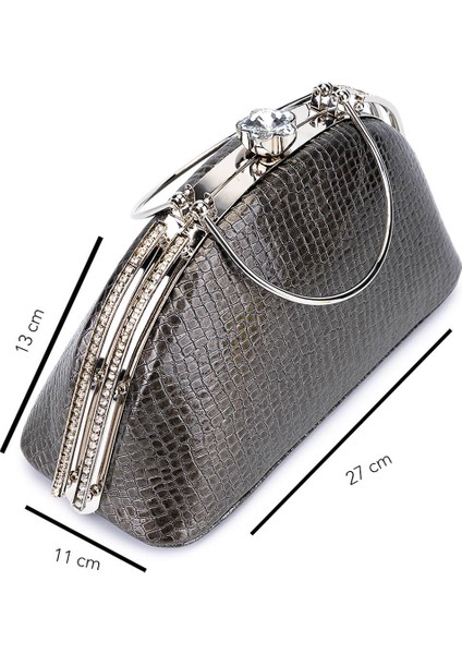 Kadın Suni Deri Antrasit Abiye Çanta 1083 031 Bn Cnt SK25-26 Antrasıt Fsly fiyatları