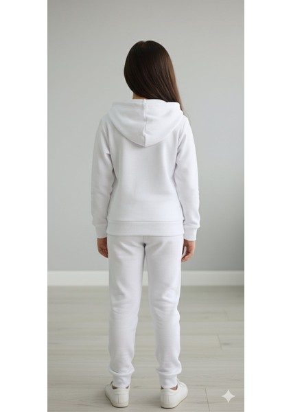 3 Iplik Şardonlu Kapüşonlu Eşofman Takımı 2'li I Çocuk Takım Cepli Kapüşonlu I Fermuarlı Takım indirimleri