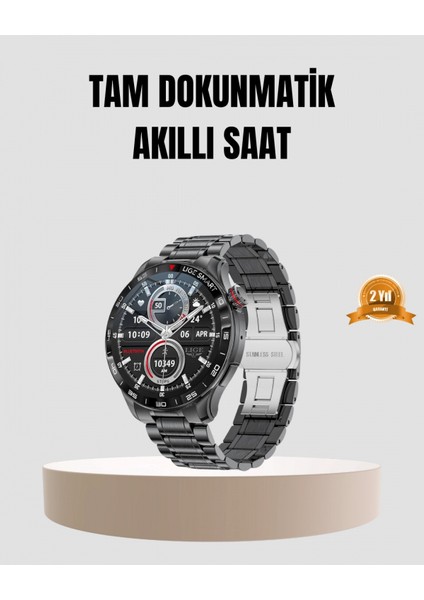 100MAH Şarjlı Akıllı Saat – Mesaj Bildirimi, Müzik Kontrolü ve Ergonomik Tasarım