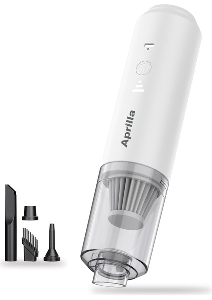 AVC-4035 Şarjlı El Süpürgesi | 4 Başlık, Yıkanabilir Hepa Filtre, Type-C Şarj