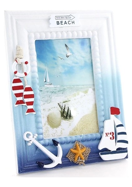 Ahşap Marin Resim Çercevesi ALK2473 ( Lisinya )