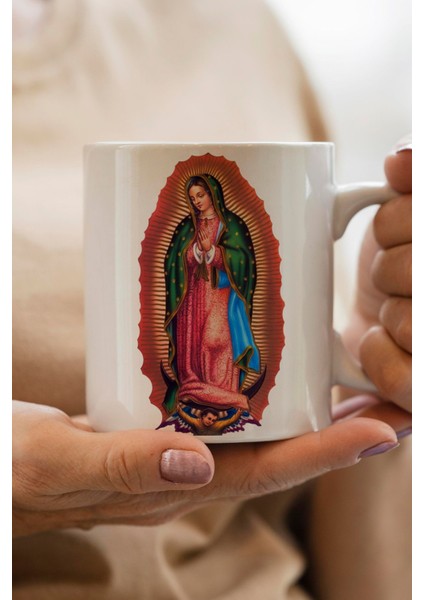 Meryem Ana Baskılı Kişiye Özel Kupa Bardak