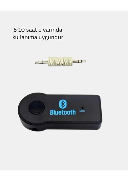 Bluetooth Aux Araç Kiti Eller Serbest Müzik Çalar Dahili Mikrofonlu fırsatları