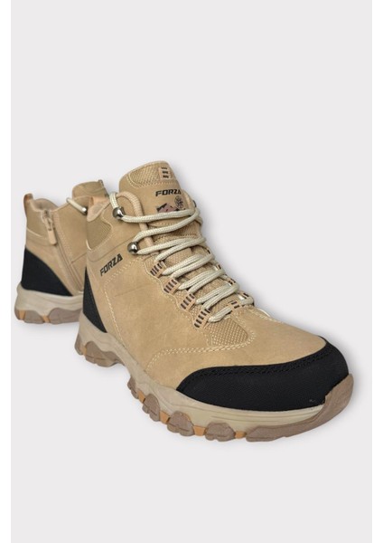 Unısex Soğuk Geçirmez Fermuarlı Trekking & Outdoor Bot Bej fiyatları