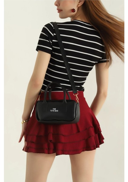 Yazı Detaylı Kadın El ve Omuz Çantası fiyatları