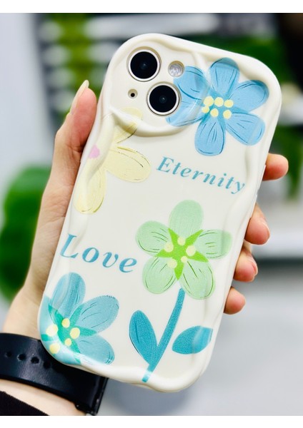 Iphone 14 Plus ve 15 Plus Uyumlu Eternity Baskı Desenli Silikon Kılıf fiyatları