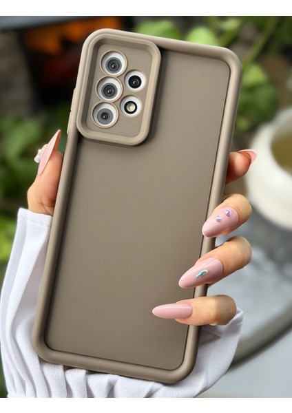Galaxy A52 Uyumlu Mat Lansman Parmak Izi Bırakmaz Esnek Silikon Kılıf fiyatları