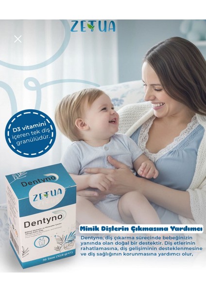 Bebek Diş Granülü 36 Şase .diş Ağrı Için %100 Doğal Yardımcı fırsatları