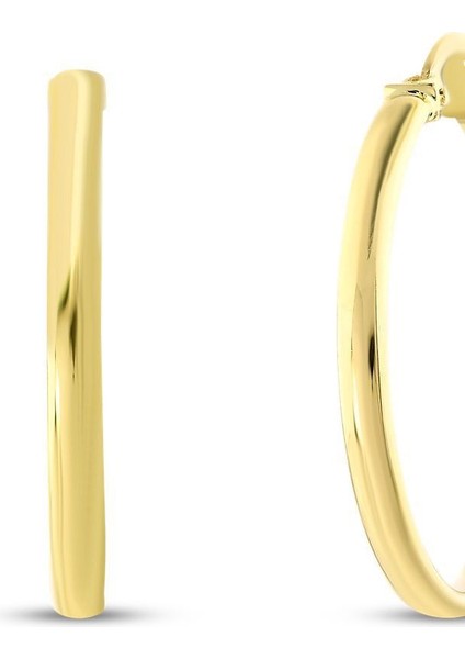 Altın Halka Küpe - 14K fiyatları