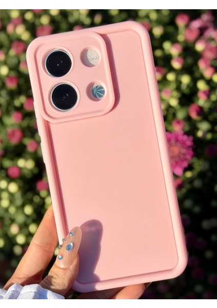 Redmi Note 13 4g Uyumlu Mat Lansman Parmak Izi Bırakmaz Esnek Silikon Kılıf