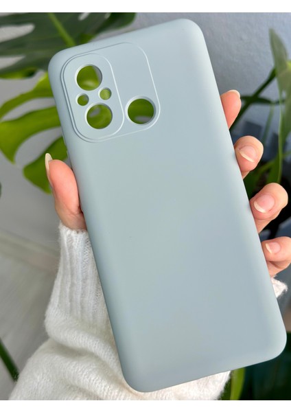 Redmi 12C Uyumlu Içi Kadife Lansman Esnek Silikon Kılıf