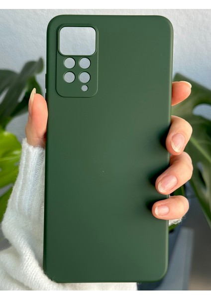 Redmi Note 11 ve Note 11S Uyumlu Içi Kadife Lansman Esnek Silikon Kılıf