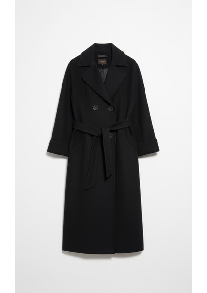 Kadın Şık Siyah Blazer Ceketli Pantolon Takım Zarif Günlük Model