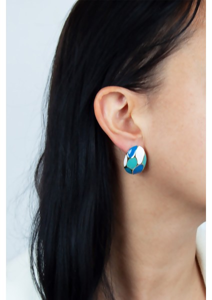 Mine Kaplama Prinç Küpe