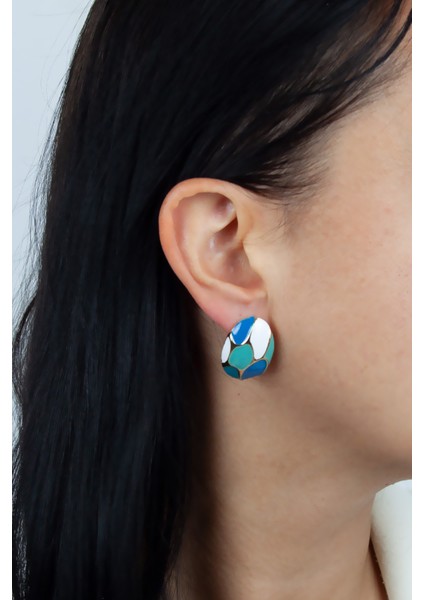 Mine Kaplama Prinç Küpe modelleri