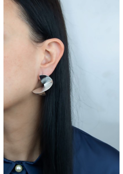 Asimetrik Tasarım Küpe modelleri