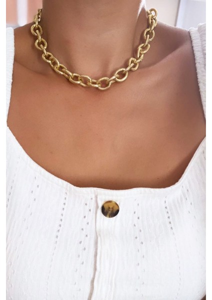 Dokulu Gold Zincir