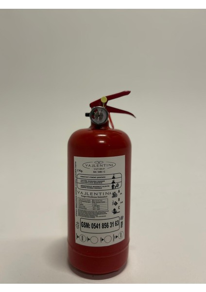 2 kg Yangın Söndürme Cihazı(Tüvtürk Onaylı) modelleri