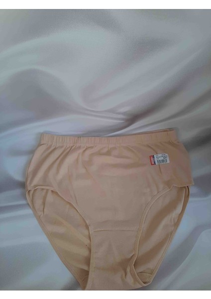 Ten Rengi Reçme Ribana Bato Yüksel Bel Büyük Beden Kadın Külot fiyatları