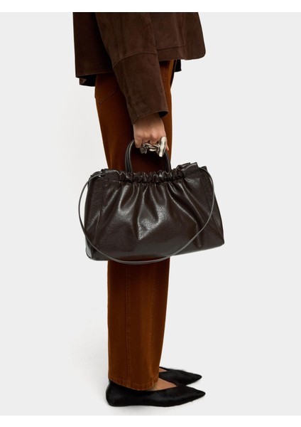 Büzgülü Shopper Çanta modelleri