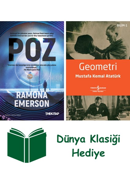 Poz + Geometri + Dünya Klasiği Hediye