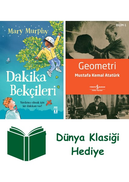 Dakika Bekçileri + Geometri + Dünya Klasiği Hediye