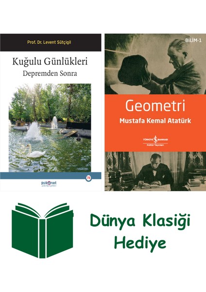 Kuğulu Günlükleri + Geometri + Dünya Klasiği Hediye